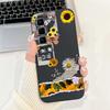 For Infinix Hot 50 Pro+ Hot50 Pro Hot 50 Pro Plus 4G Phone Case Soft Silicone Back Cover Love Heart Girly Flower Painting Fundas