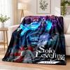 Solo Leveling Flannel Throw Blanket Soft Warm Cozy For Sofa Bed Indoor Home Bedroom Use