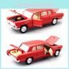 Hong Qi Ca770 Alloy Car 138 Scale Model With Sound Light For Gift Decoration