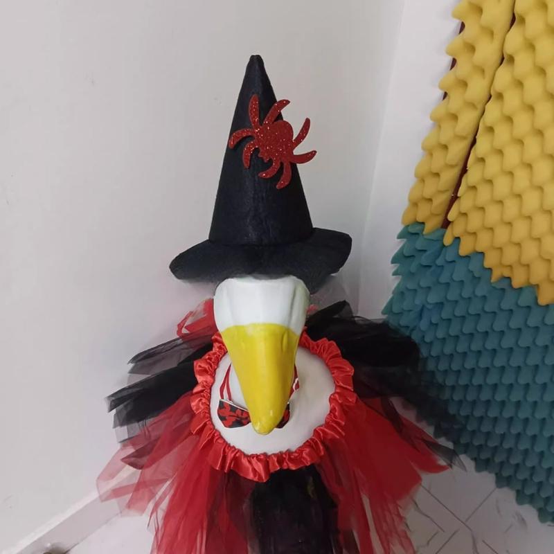 Scary Gothic Halloween Decoration Set for Front Door Yard and indoors Parties Quick Setups Felt Materials