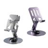 All-Metal Foldable Rotating Phone Holder for Desktop Streaming and Viewing