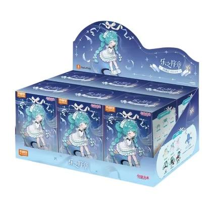 Genuine Hatsune Miku Vocaloid Series  14cm Kawaii Bjd  Decoration Anime Figure Collection Gifts Toys