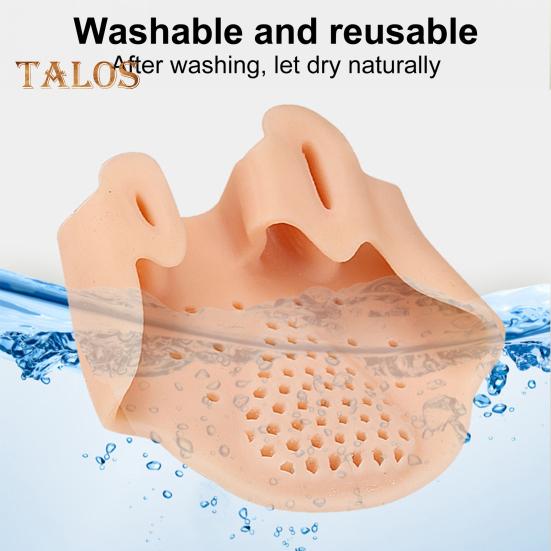 1 Paar Zehenspreizer aus Silikon, orthopädische Ballenzehen-Zehenspreizer, wiederverwendbarer Zehenspreizer zur Fußausrichtung, für Männer und Frauen