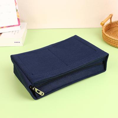 Felt Insert Bag Fits For Cosmetic Bags Handbag Liner Bag Felt Cloth Makeup Bag Support Travel Portable Insert Purse Organizer