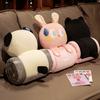 Cartoon Roll Decke Flanell Decke Große Augen Haustier Decke Klimaanlage Decke Kinder Nickerchen Artefakt Kissen Decke