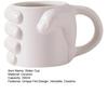 Coffee Cup 330ml Creative Fist-shaped Cup Fun Water Cup for Coffee Hot Drinks Modern Ceramic Drinkware Gift for Friends