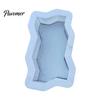 Outdoor Cement Art Form Garden Stepping Stone Mold, Reusable Concrete Pathway Paver Plastic DIY Pavement Mould for Patio Backyard Walkway Decor