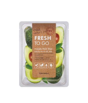 Fresh To Go Avocado Mask Sheet 20g × 20 Sheets