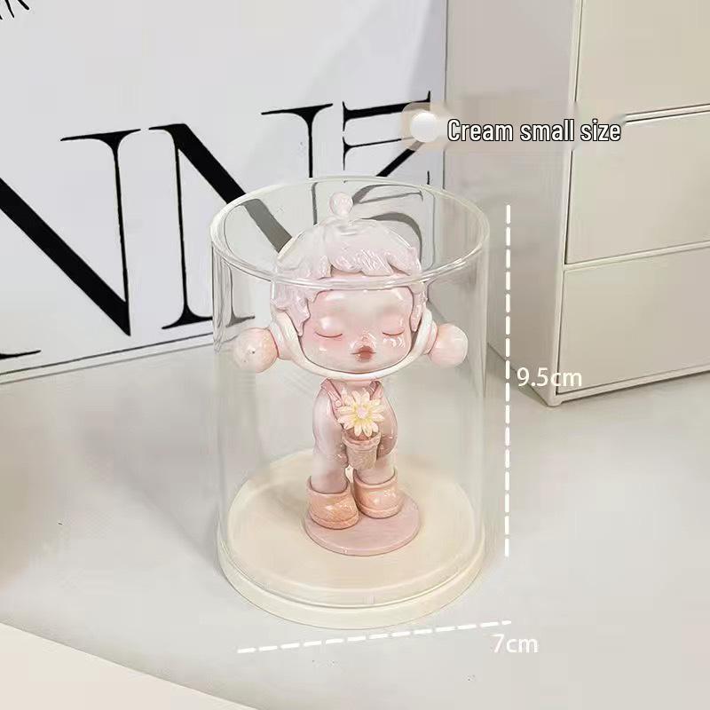 Espositore a cremagliera in acrilico per capsule: Armadietto per Riporre Figure Blind Box