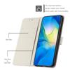 INFINIX GT 50 PRO 5G Painted Marble Leather Flip Case with Card Holder