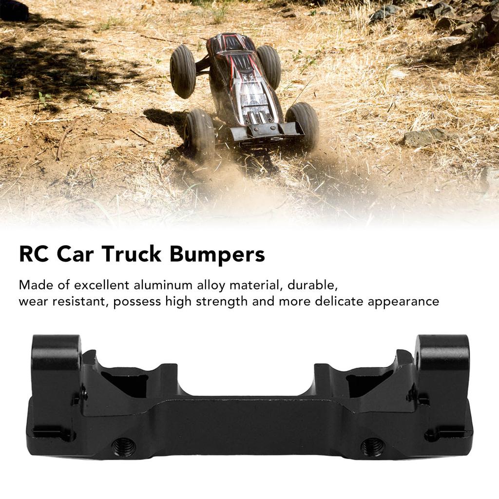 RC Crawler Car Bumper Beam Rear Collision Proof Base Aluminum Alloy   Axle Parts