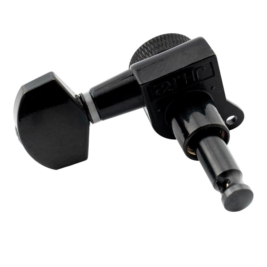 Musiclily Pro 6-Piece Locking Tuners for Fender Strat/Telecaster Electric Guitars, Black