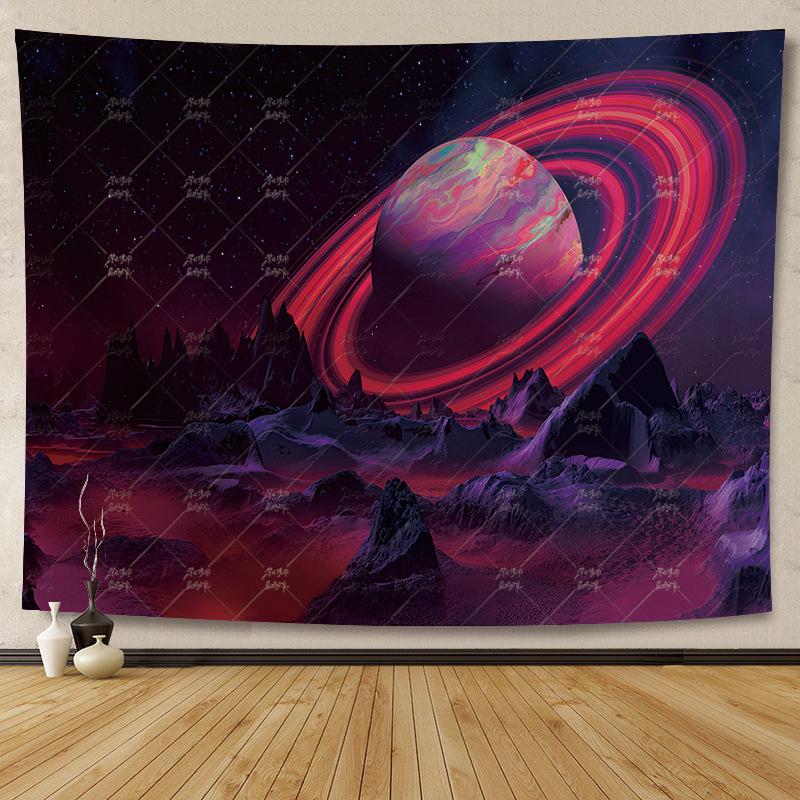 Creative Landscape Bedroom Dorm Tapestry - Wall Art Hanging Cloth
