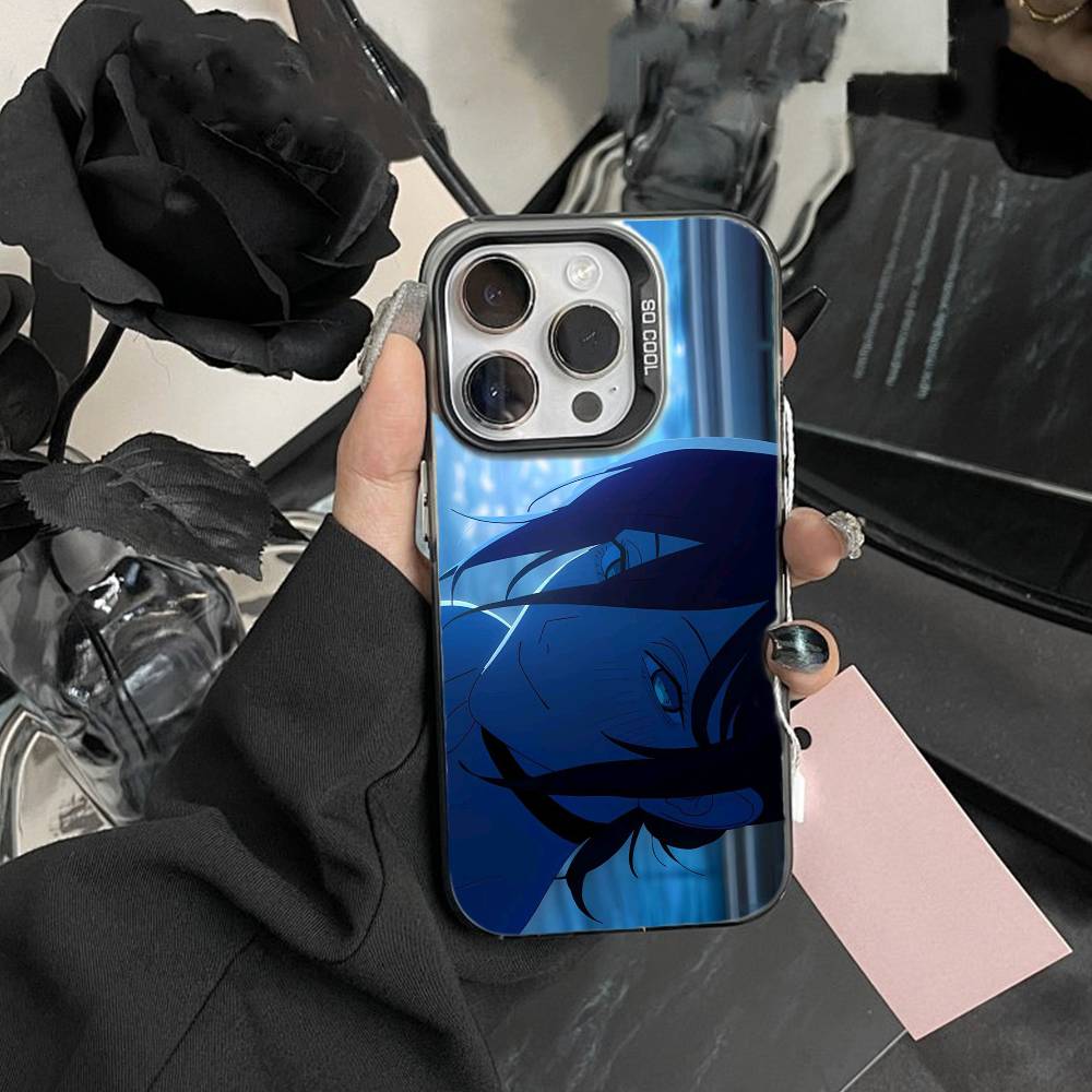 Coque de téléphone H-Reze C-Chainsaw Man Pour IPhone 16 17 15 14 12 13 Pro Max Couleur Noire Housse antichoc
