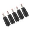 5PCS 5.5 x 2.1 Female to 3.5 x 1.35MM Male DC Adapter Connector Router Power Converter
