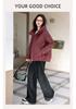 2025 Winter Plus Size Women's Hooded Cotton Jacket - Short, Thick, Loose Korean Style Outerwear