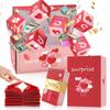 Surprise Gift Box Explosion Gift Box for Money, Funny Money Box for Cash Gift, Folding Bouncing Gift Box for Birthday Anniversary Valentine Proposal