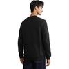 Calvin Klein Crew Neck Letter Print Fleece Long Sleeve Sweatshirt Men sweatshirt Black 40KC424