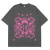 Sängerin Bad Gyal 2026 Tour Mode Print T-Shirt Unisex Damen Ästhetisches Trendiges T-Shirt Sommer reine Baumwolle Lässig Hip Hop T-Shirts