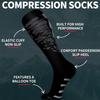 Sports Compression Socks For Women Men - Calf Support Running Nurses Flight Pregnancy Athletic Socks