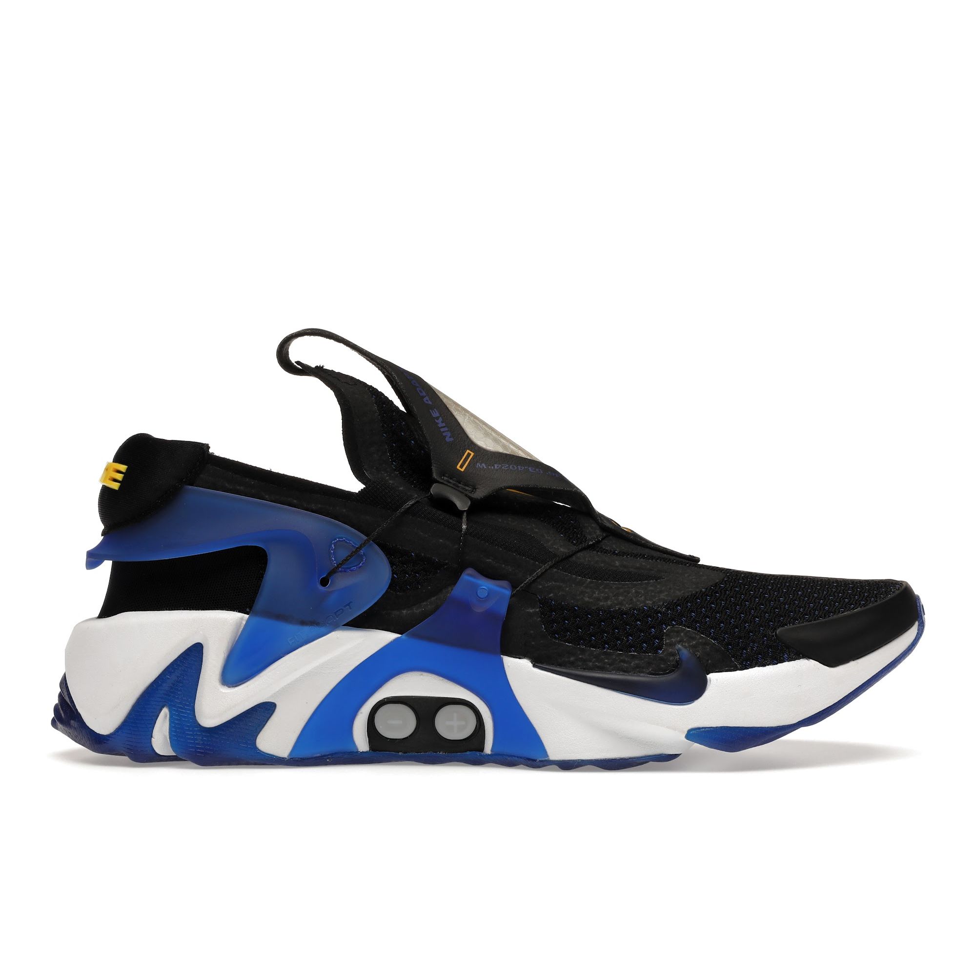

Кроссовки унисекс Nike Adapt Huarache Racer Blue EU Charger Black White CT4092-001