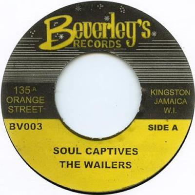7inch Record BOB MARLEY, WAILERS - Soul Captives BV003 Beverleys UK 1969 UK Reggae, Ska & Dub