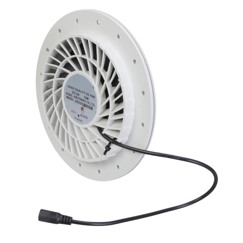 Hocheffizienter Kanal-Ventilator für Hundehütten, Haustierhäuser, Küchen-Luftzirkulation in Grow-Zelten, Hydroponik-Systemen