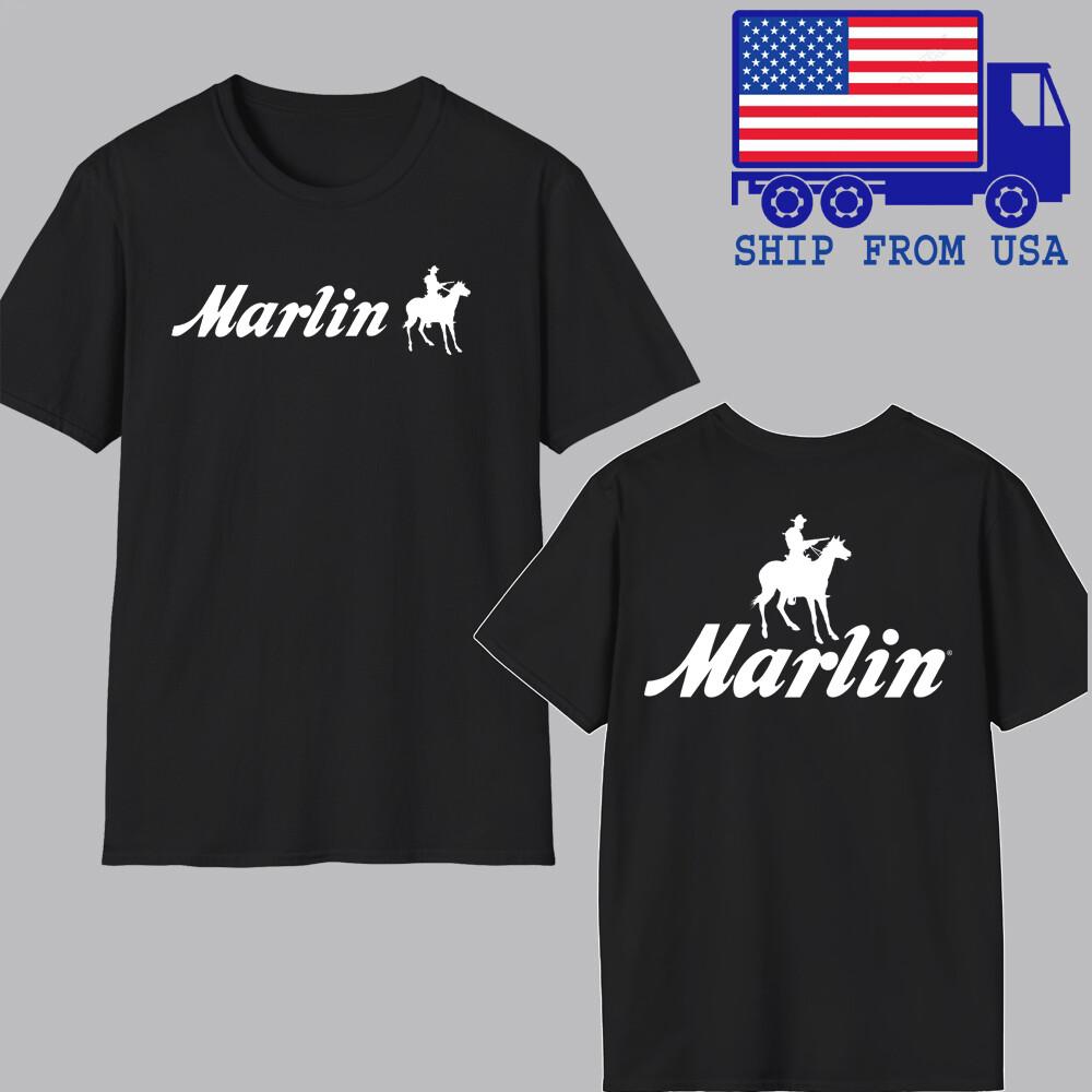 Marlin Guns Firearms Men#039;s Black Size S5XL Unisex T-Shirt XXL