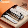 MR.GREEN Set Manicure Forbici di Grado Chirurgico Tagliaunghie in Acciaio Inossidabile Set Pedicure Kit Portatile per Casa e Viaggio Forbici per Unghie