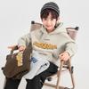 Boys' Fleece-Lined Winter Hooded Pullover Sweatshirt