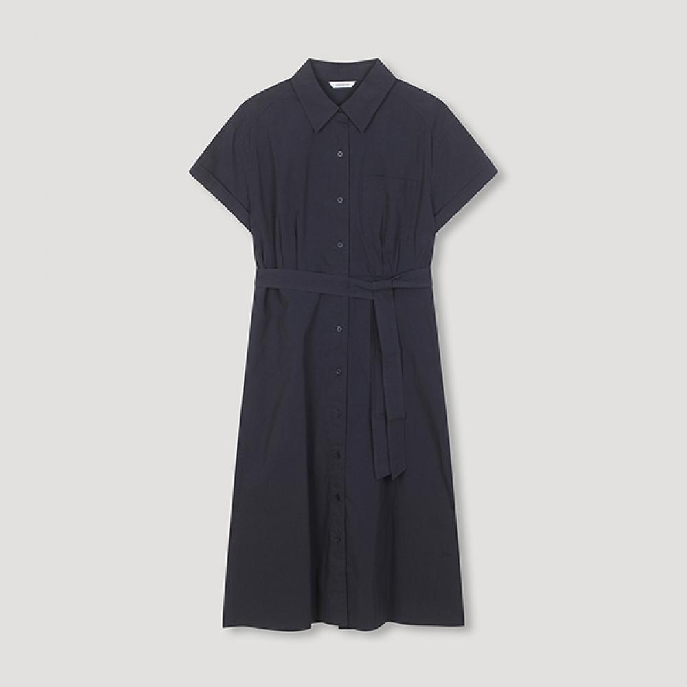 

She S Miss платье с поясом и короткими рукавами Swwopn22120 Dn DARK NAVY/66
