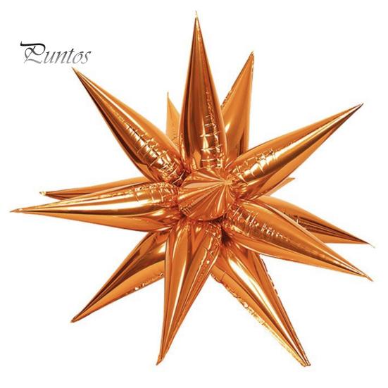 50 de bucăți de 18 inci cu balon stea cu con de 18 inchi, metalic, rezistent la scurgeri, mai gros pentru baby shower, decorare pentru petrecerea de nuntă, balon din aluminiu