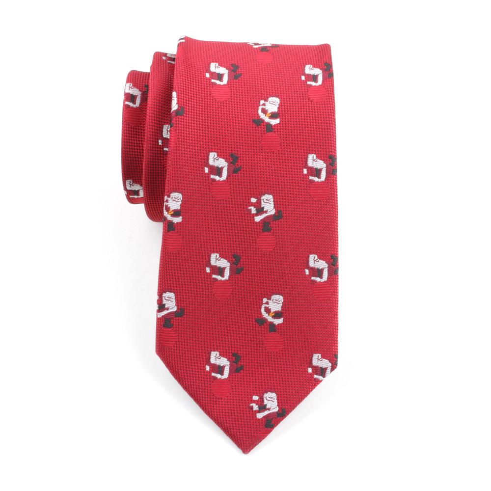 Men s Polyester Jacquard Christmas Tree Tie