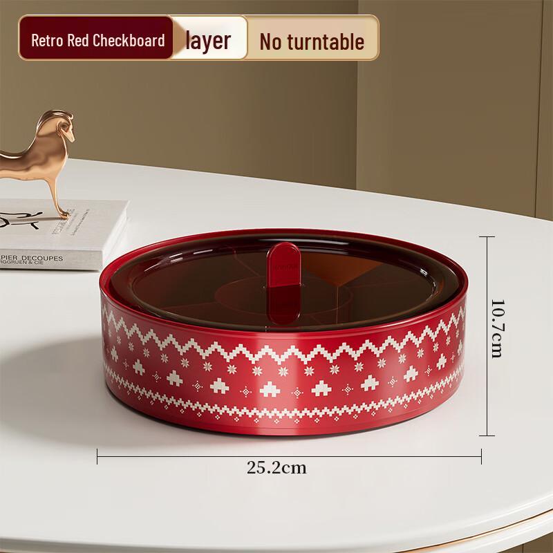 Stylish Plastic Fruit and Snack Tray