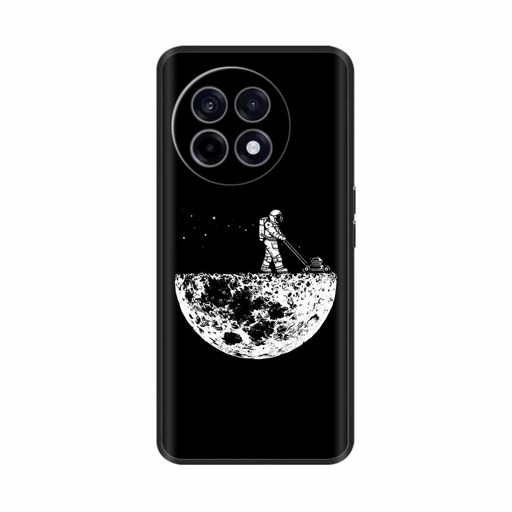 Black Case For OnePlus ACE5 Case Soft Silicone Luxury Painted Phone Cases For OnePlus ACE 5 Pro Back Cover For OnePlus 13R Funda