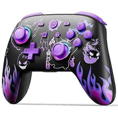 Controller for Nintendo Switch/OLED/Lite, Wireless Pro Switch Controller with LED Joystick/Motion/Vibration