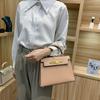 Elegant Crossbody Handbag - Luxe Texture & Versatile Design