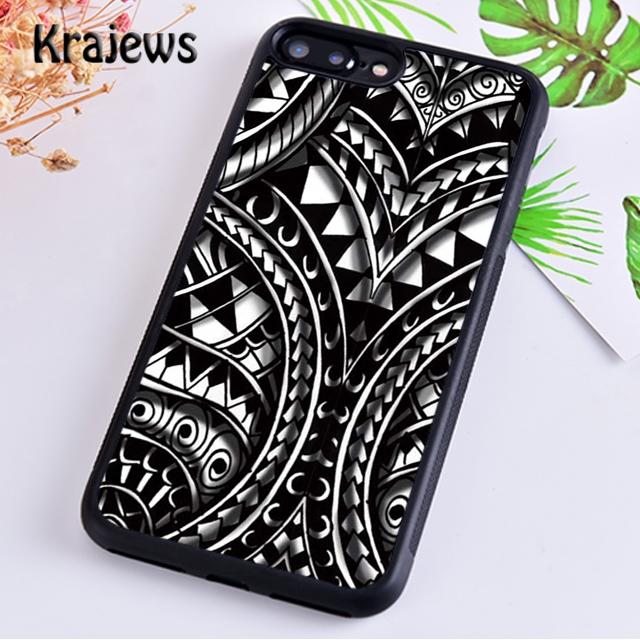 Maori polynesian samoan tribal vtg tattoo For iPhone 17 Air 16 Phone Case Cover 15 14 plus 12 13 pro max Fundas
