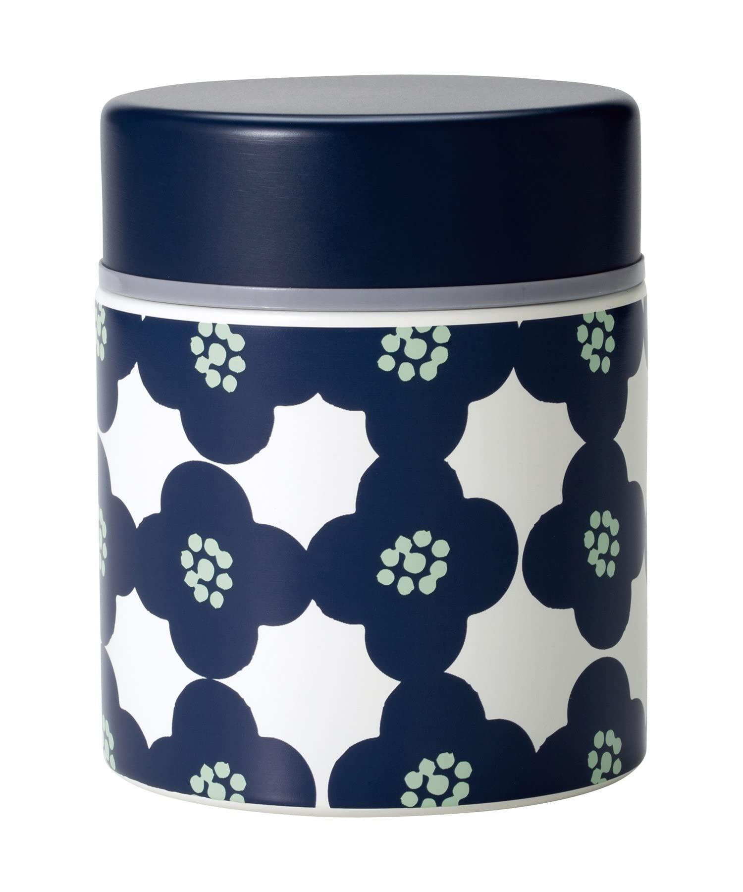 

Wpc. Patterns Camellia Soup Jar, Navy, Women s, Insulated, Perfect for Lunch, Bento, or Commuting, Nordic Style, Stylish and Cute for Adults and