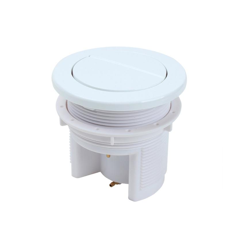 Double Drain Valves Pneumatic Button Strong Large Diameter Double Drain Valves for Efficient Bathroom Toilet Tank Install