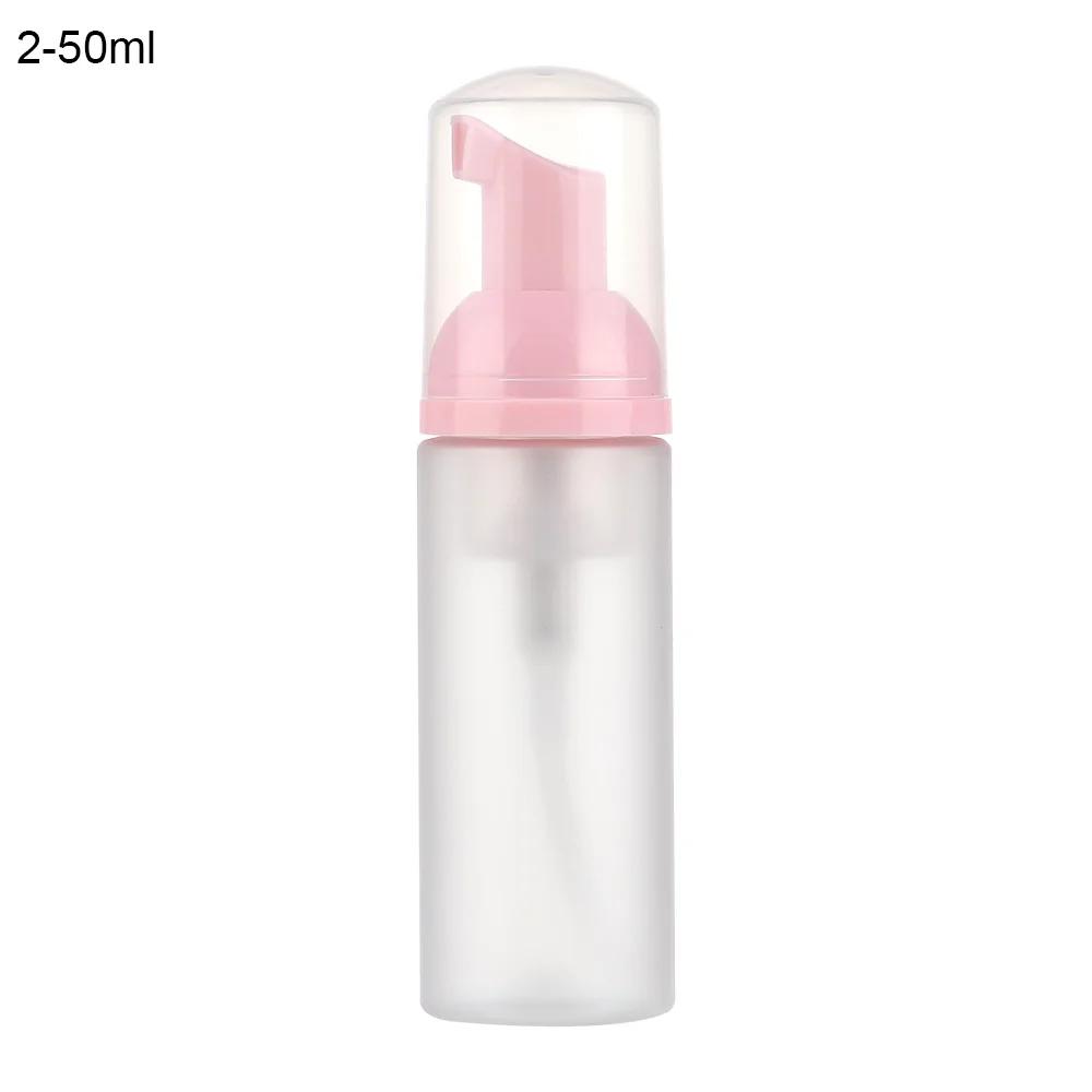 Foaming Bottle Plastic Foam Pump Bottle Empty Face Eyelashes Cosmetic Bottle Shampoo Shower Gel Soap Dispenser Home Bath Supply