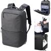 HAKUBA Camera Bag Plus Shell City Zip Backpack 15 G05 AZ Black Camera Backpack Business Bag Rear Access 2 Compartments Everyday Use AMZSP-CT5ZBP15B 49