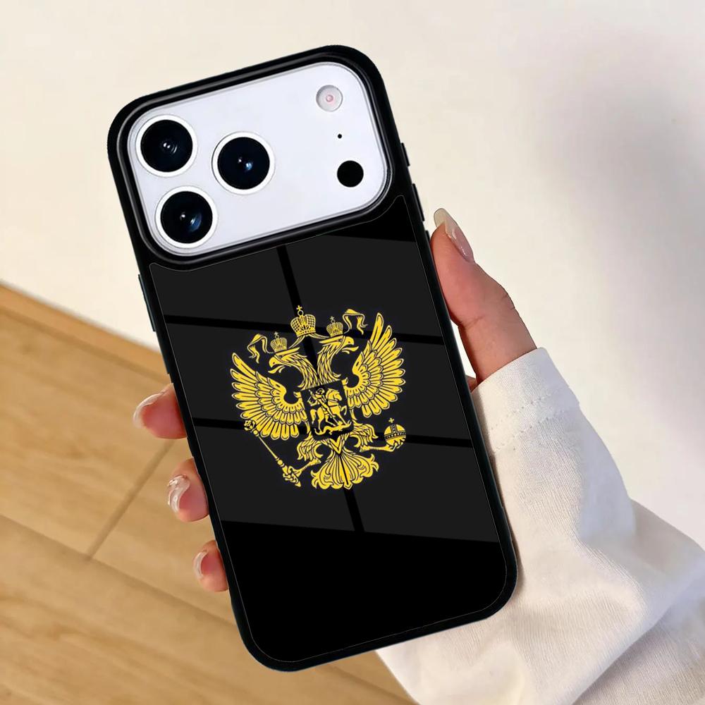 Flag of Russian Federation Mobile Phone Case for IPhone 17 AIR 16pro Max 15 14 13 12 11 Bumper Cover iPhone 13 mini