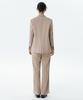 MUSINSA STANDARD WOMAN Women'S Wide Hidden Elastic Waist Slacks [Beige]