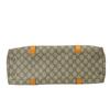 Used GUCCI Tote Bag 114595 GG Supreme Canvas/leather beige Orange