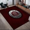 FC St. Pauli Flannel Pattern Square Carpet,Area Rug,Carpet Rug for Living Room Bedroom Sofa Playroom Decor,Non-slip Floor Mat