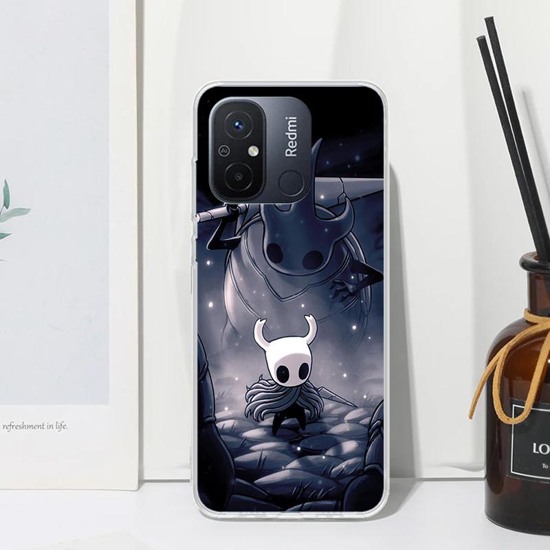 

Hollow Knight Cartoon Phone Case For Xiaomi Redmi 12C 12 10C 10A 10 9C 9A 9T 9 8A 8 7A 7 6A 6 Pro K70 K40 K20 Fundas Back Cover Redmi 10C