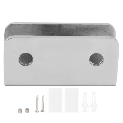Rectangular Glass Fixing Clip 304 Stainless Steel Glass Clamp Holder for 8?12mm Glass