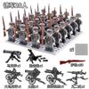 Zweiter Weltkrieg Artillerie Bausteine Militär Krieg Spezialkräfte Humanoide Puppen Deutsche Mini Charakter Spielzeuge, Geburtstagsgeschenke,