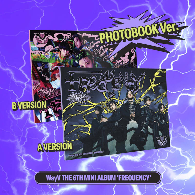 WayV - 6th Mini Album: FREQUENCY [Photo Book Ver.] [1 out of 2 randomly sent]